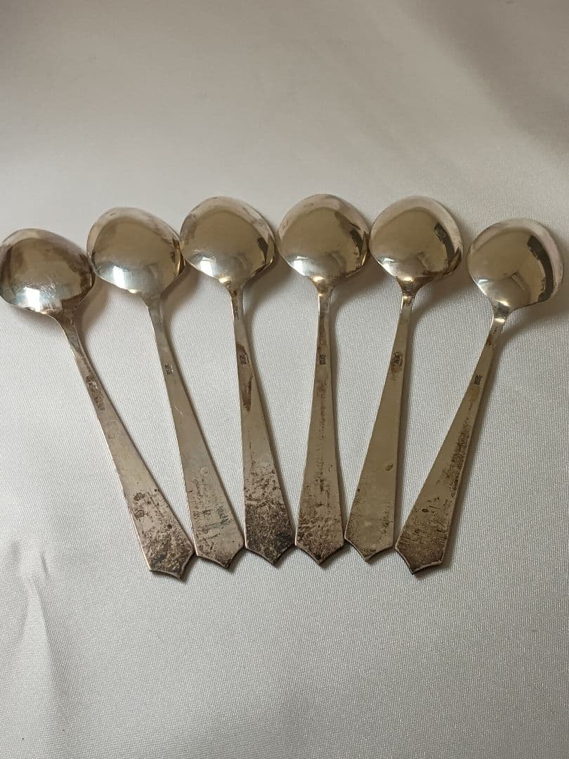 銀製スプーンセット 74.18g