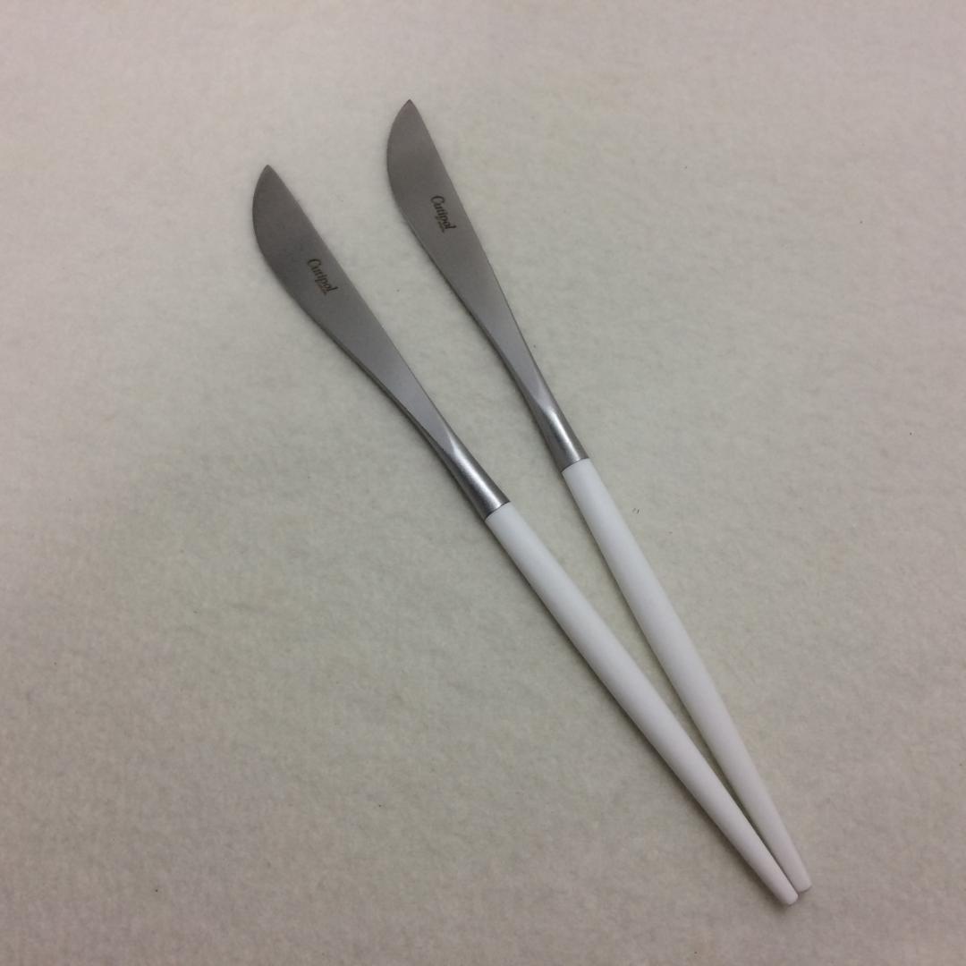 セール価格　クチポール　GOA　ホワイト＆シルバー　ディナー３種+レスト×各２