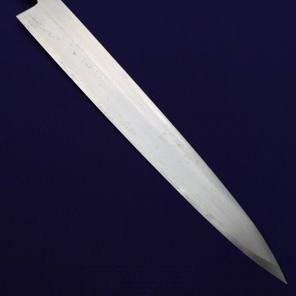 刺身包丁 源信秀 刃長約233㎜ 片刃 和包丁 柳刃包丁 正夫 庖丁《0256》