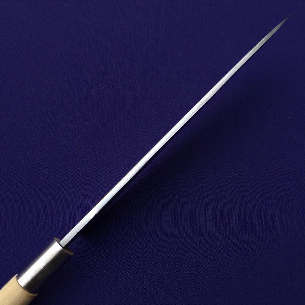 刺身包丁 源信秀 刃長約233㎜ 片刃 和包丁 柳刃包丁 正夫 庖丁《0256》