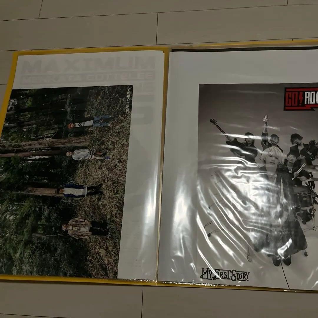 バンドポスターまとめ売り(ポスターファイル付)