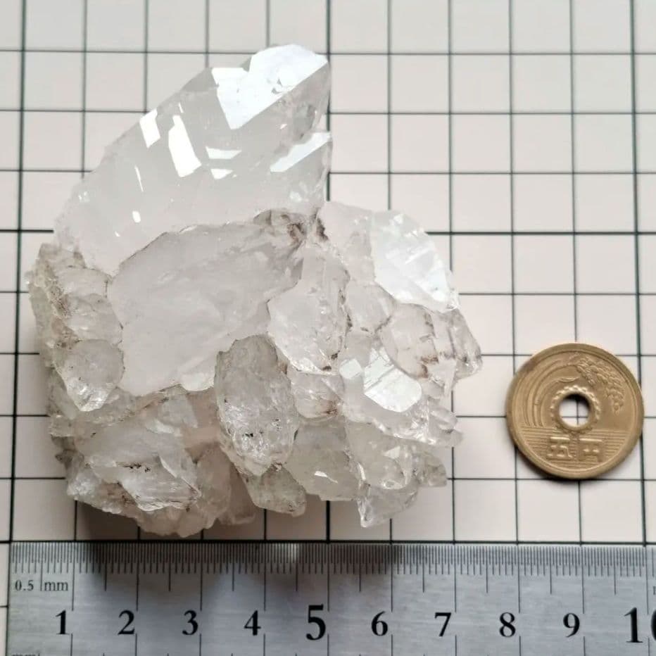 *翼のような形状* マニハール産 ヒマラヤ水晶 カテドラル クラスター