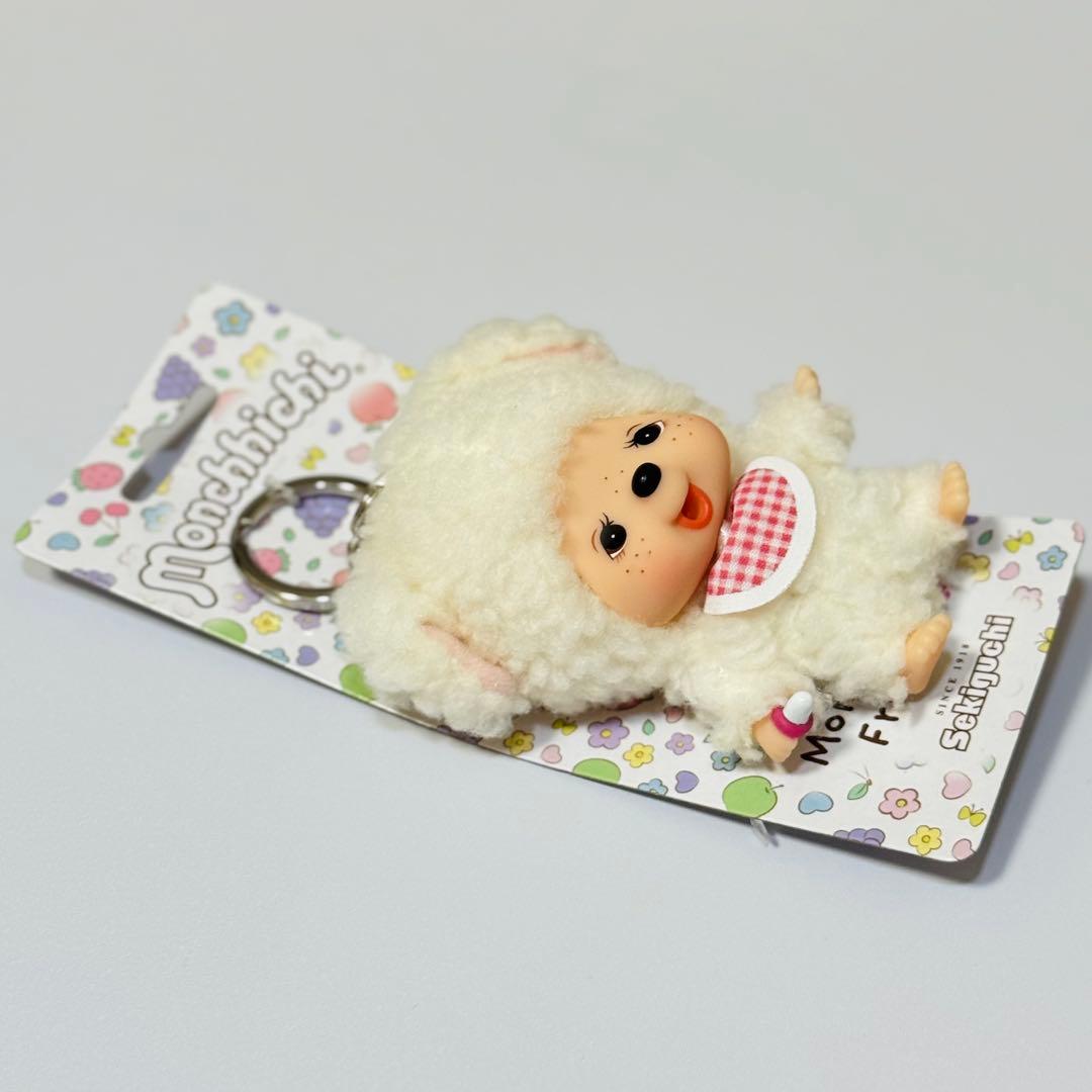 希少】モンチッチ顔でか チャムぬいぐるみキーホルダー (EU) - メルカリ