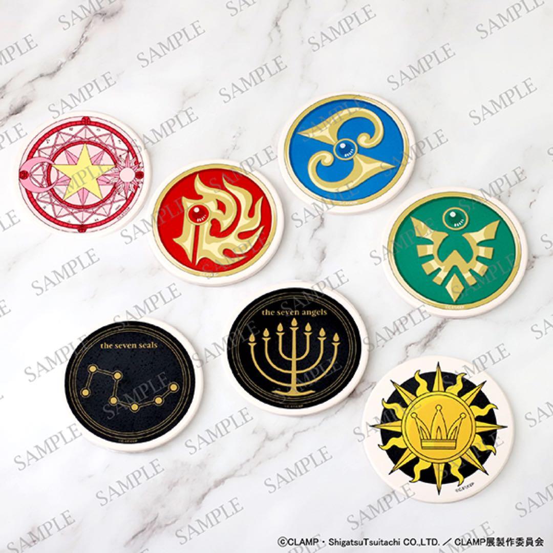 CLAMP展　札幌　東京BABYLON　ロングスリーブTシャツ　白雲石コースター