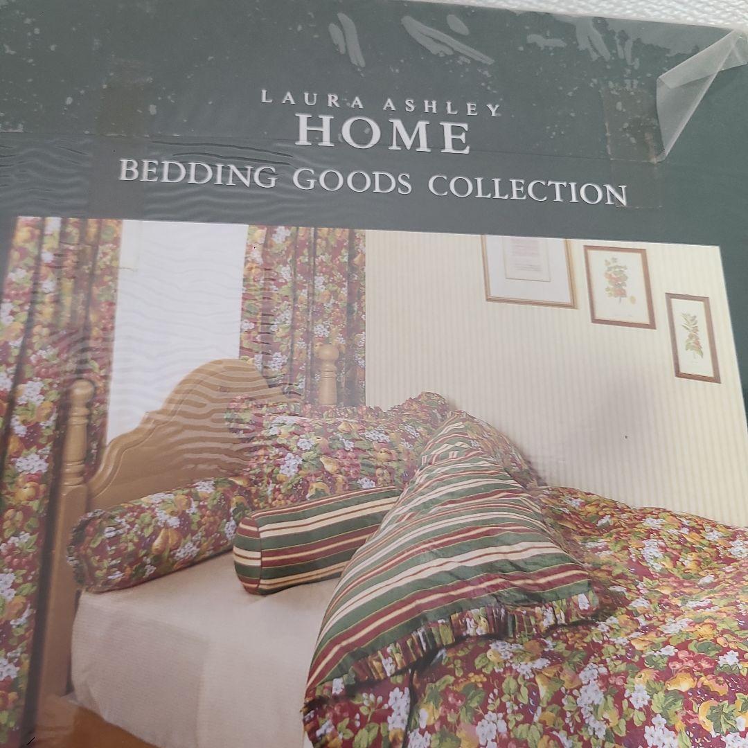 LAURA ASHLEY フラワーコンフォータケース ダブル用