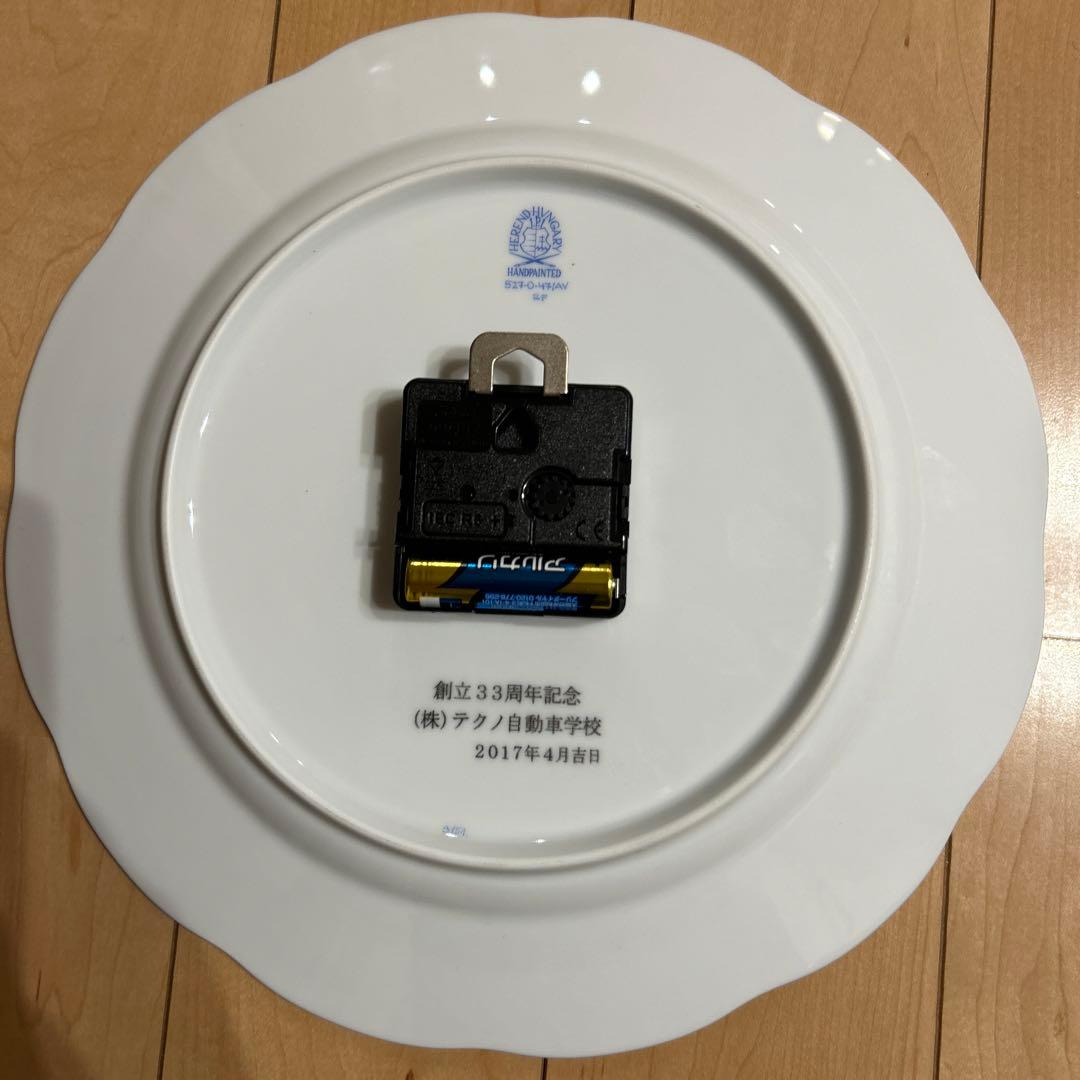 お値下げ‼️ヘレンド アポニーグリーン 壁掛け時計 HEREND