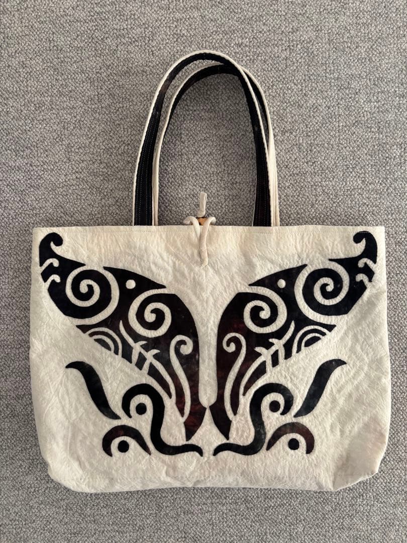 D. パッチワークキルト トートバッグ