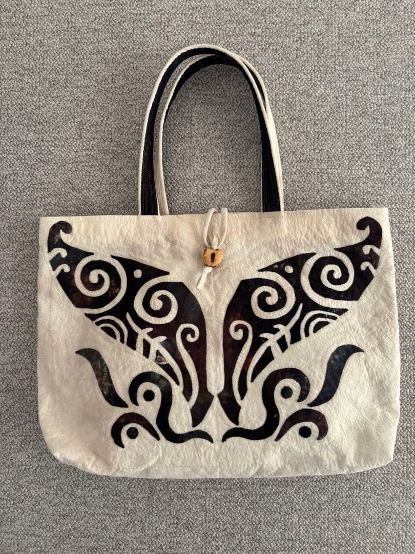 D. パッチワークキルト トートバッグ