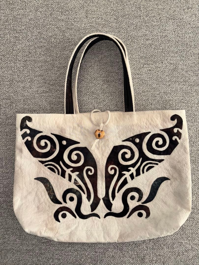 D. パッチワークキルト トートバッグ