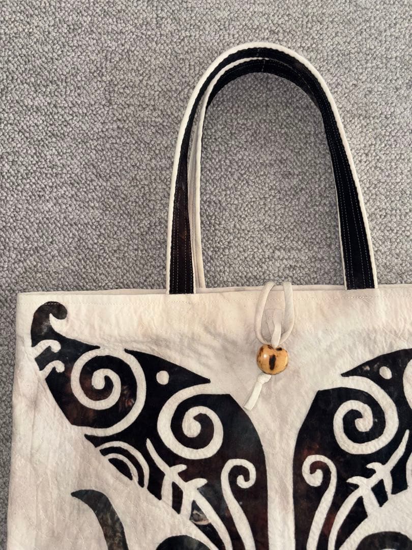 D. パッチワークキルト トートバッグ