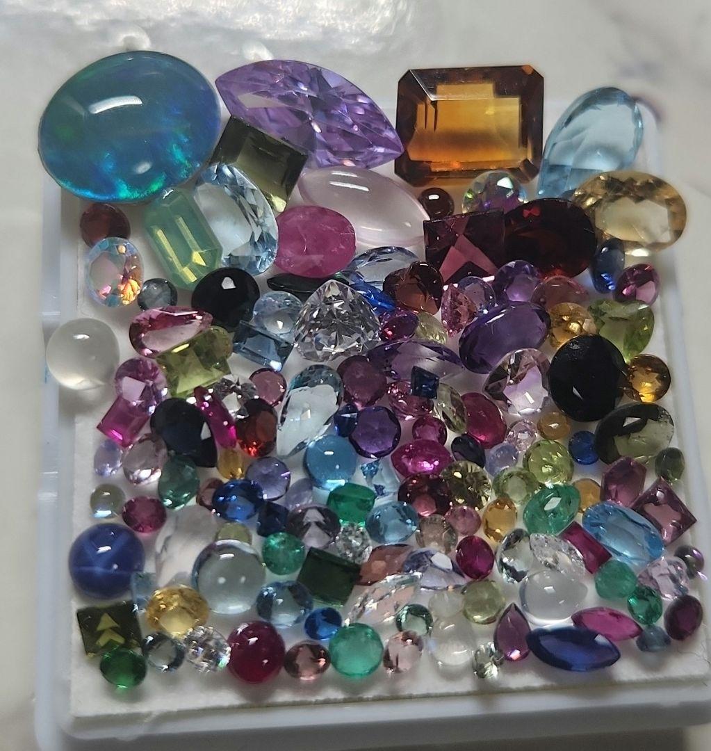 大量天然ルース他色石まとめ2613