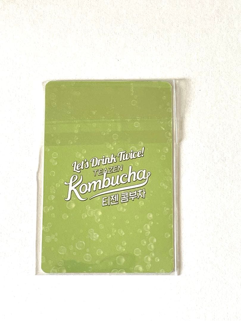 TWICEジヒョ TEAZENコンブチャ公式トレカ - メルカリ