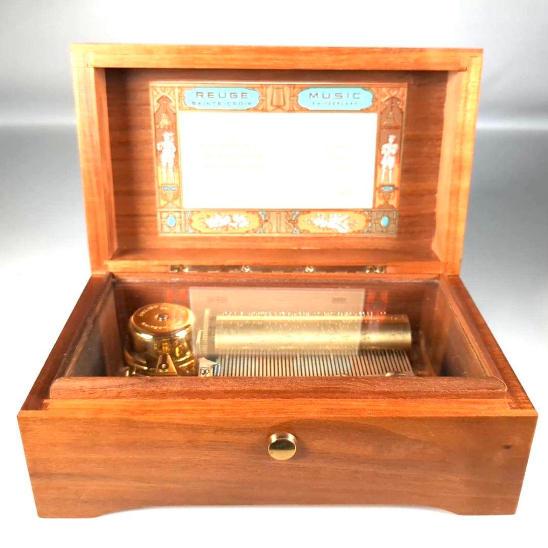 REUGE MUSIC リュージュ オルゴール 3/50 ブルーラベル 希少