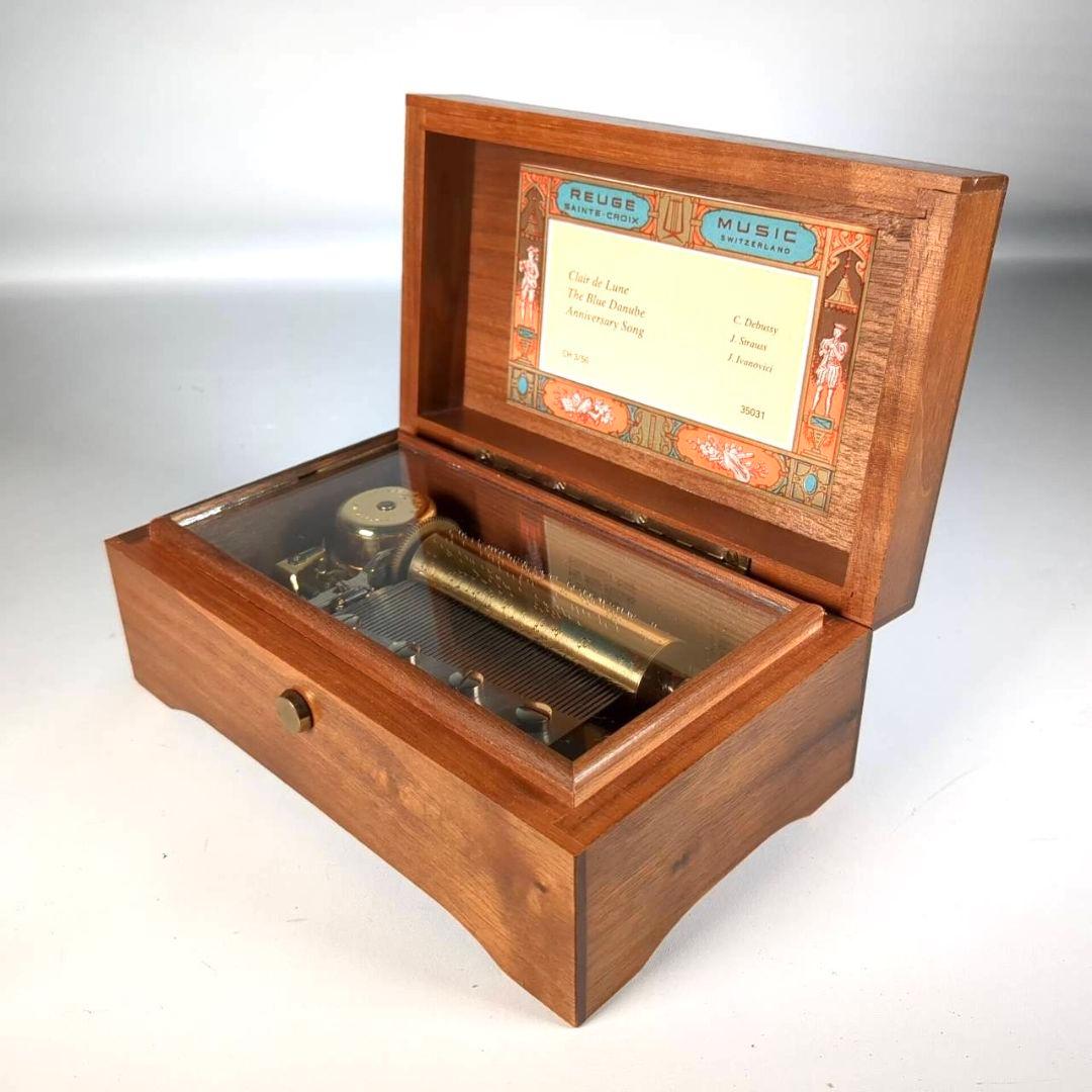 REUGE MUSIC リュージュ オルゴール 3/50 ブルーラベル 希少