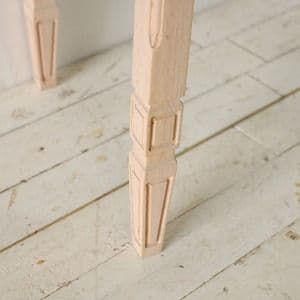 コンソール テーブル85×45×81cm 木製 ミンディ 無垢材 インテリア家具