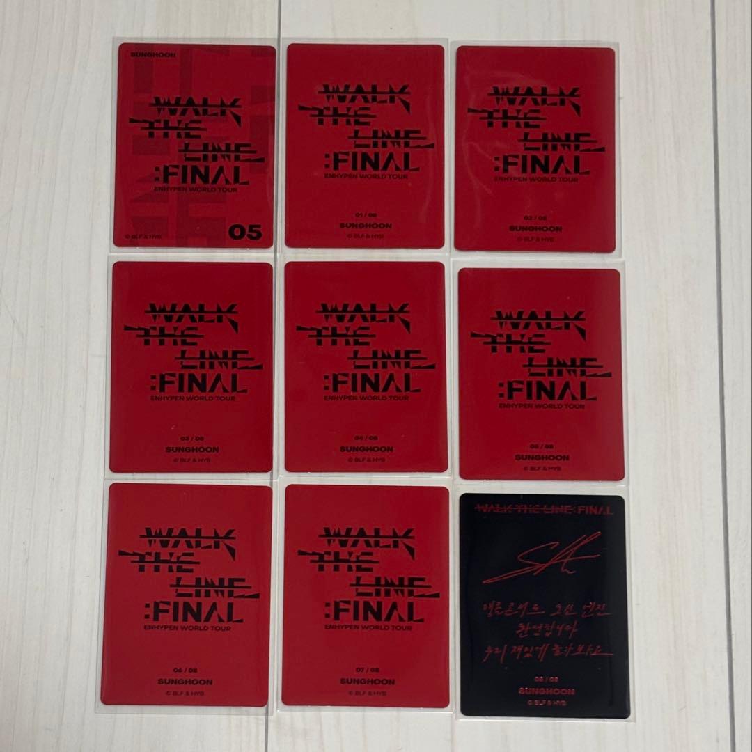 ENHYPEN WALK THE LINE : FINAL トレカ ソンフン - メルカリ