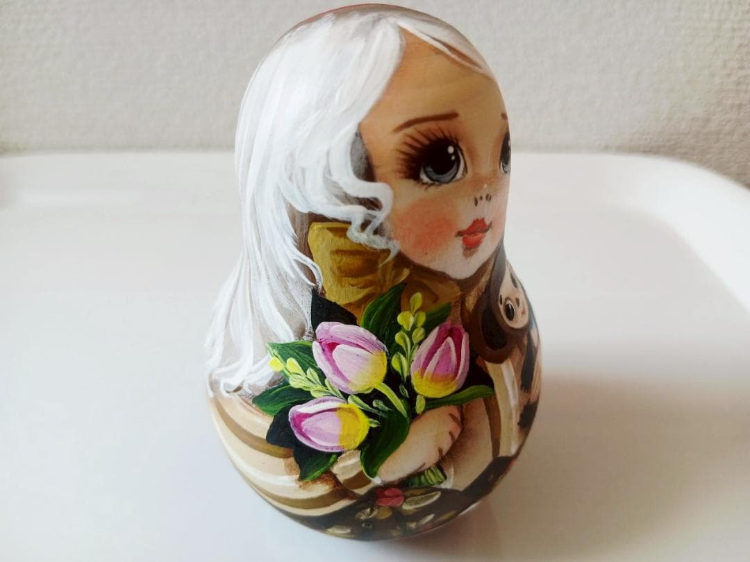 【CBT093】9cm級 おきあがりこぼし(大) スベトラーナ チェブラーシカ