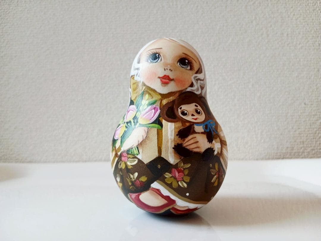 【CBT093】9cm級 おきあがりこぼし(大) スベトラーナ チェブラーシカ