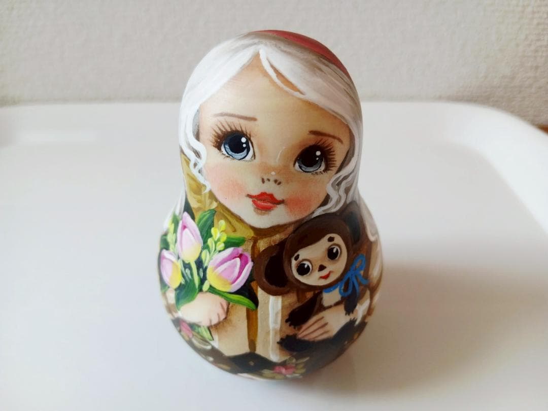 【CBT093】9cm級 おきあがりこぼし(大) スベトラーナ チェブラーシカ