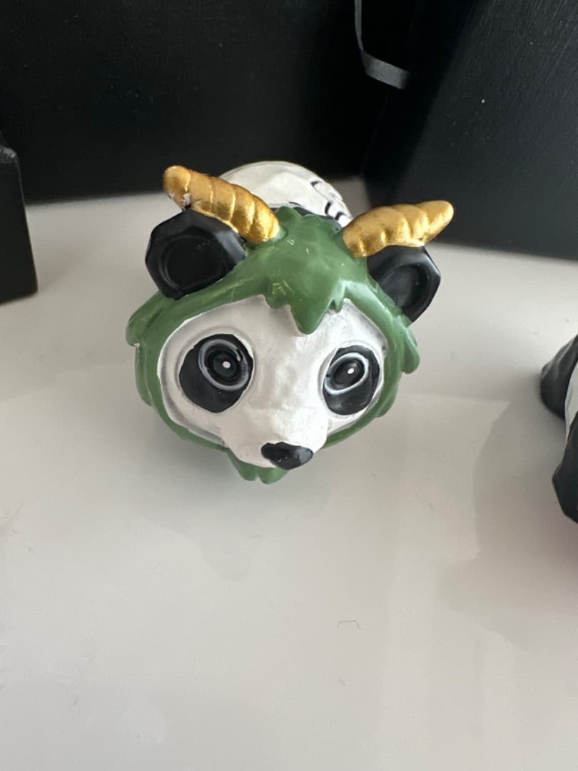 NICCOLO パンダの陶器置物 2個セット