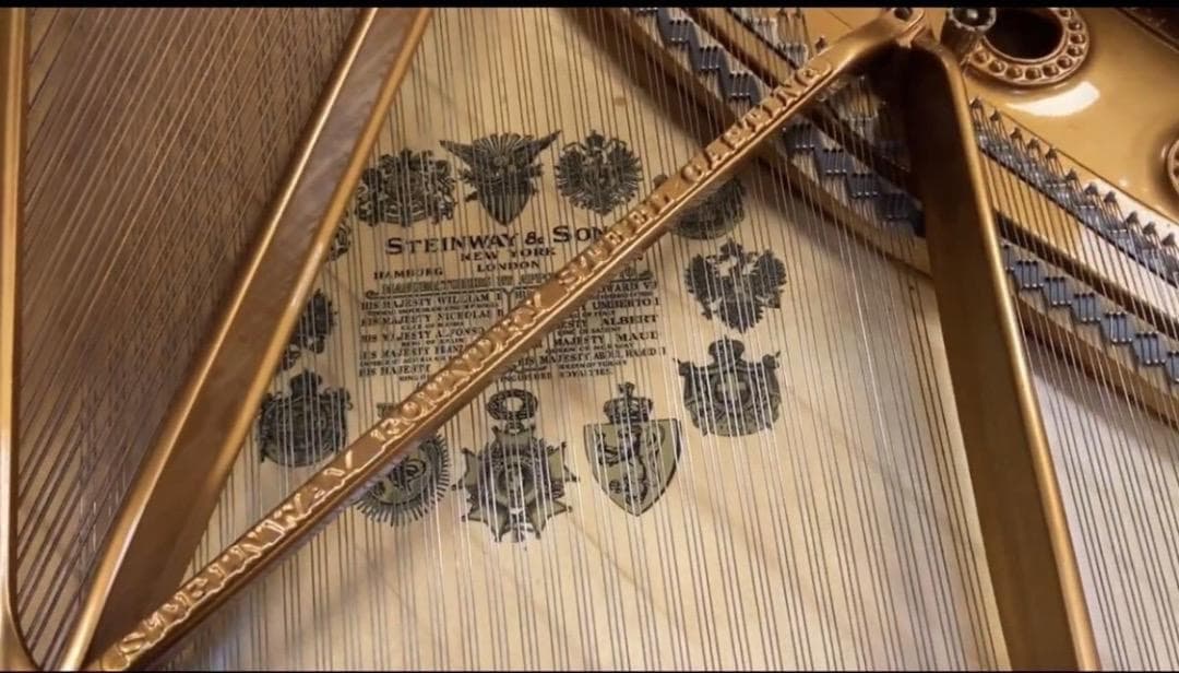 スタインウェイ サウンドボード 響板 デカール ステッカー Steinway B