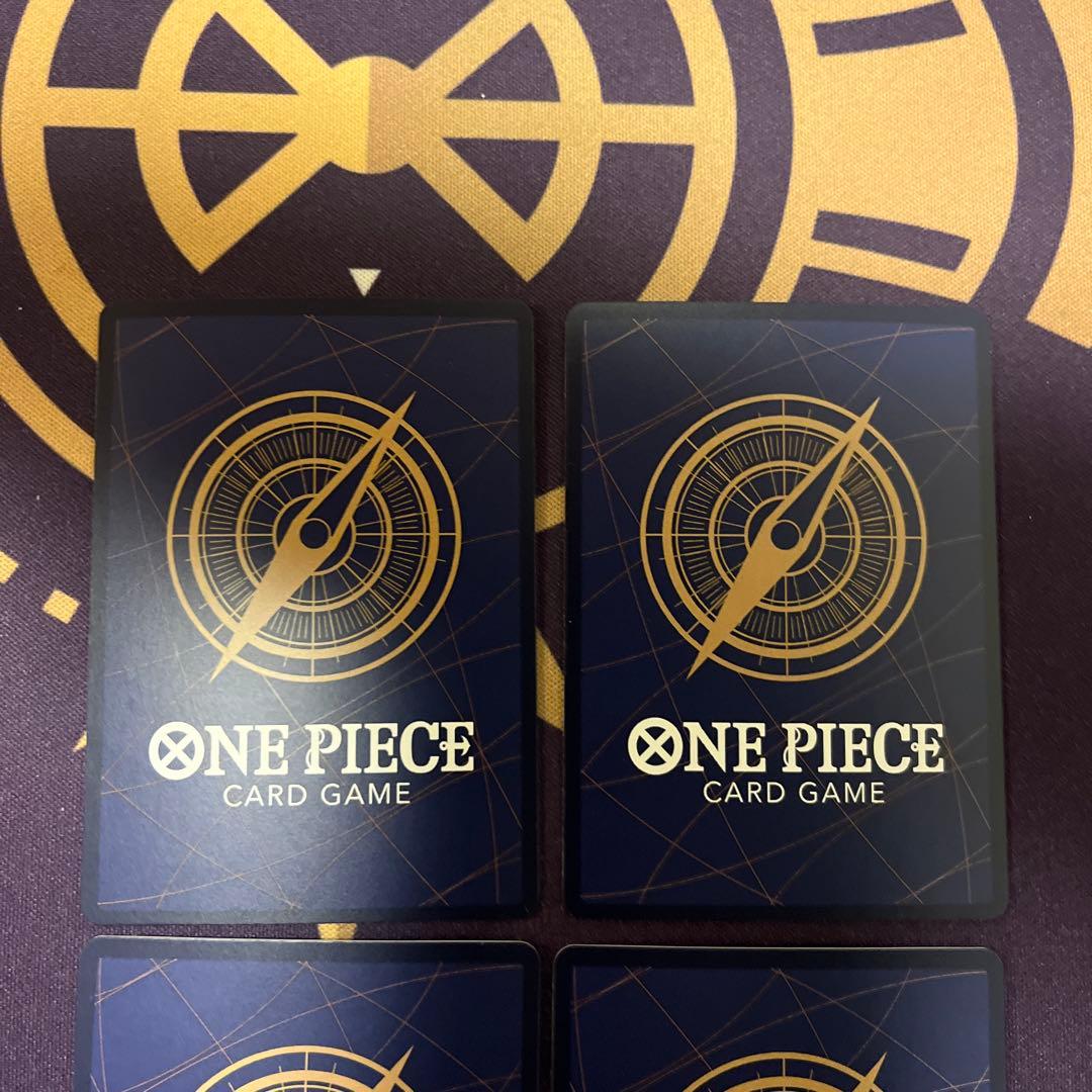 ワンピースカードゲーム ワンピースデイ 2024 ルフィ SR プロモ 4枚