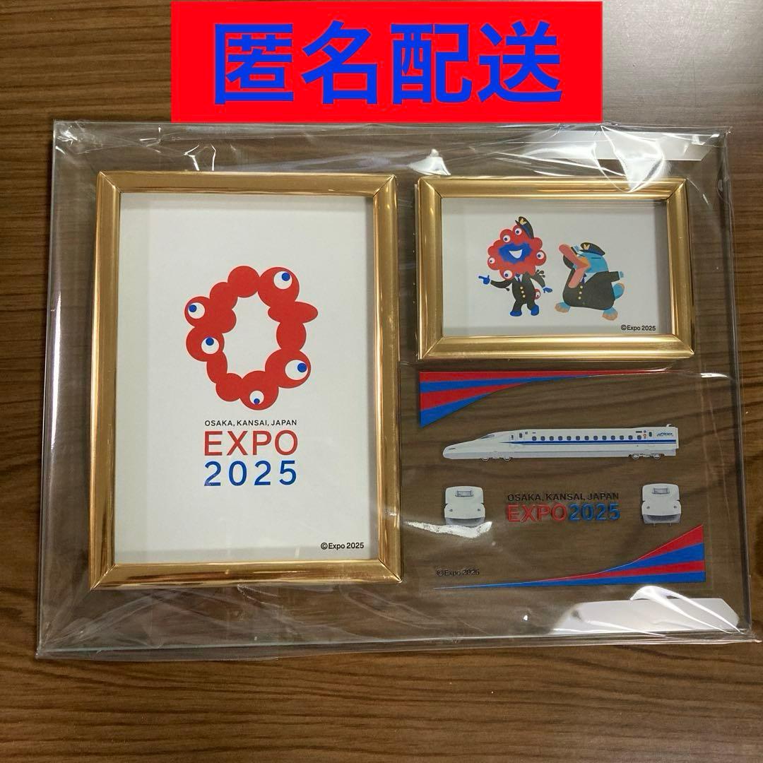 大阪・関西万博】ICOCA ミャクミャク×イコちゃん ガラス製フォト