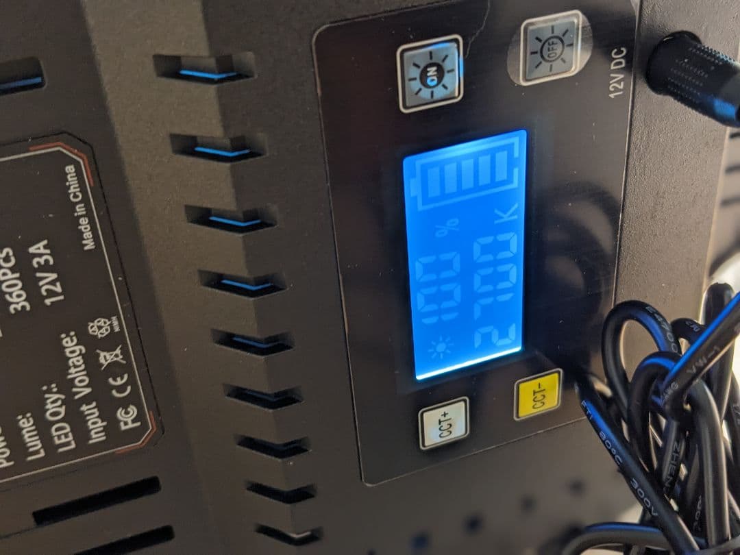 m101708s 撮影用ライト LED 360Pcs 36W