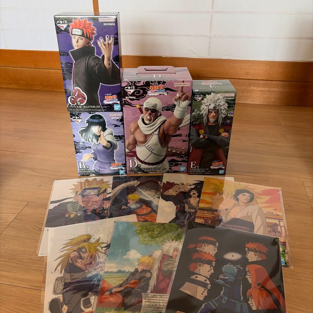 NARUTO 一番くじ B賞 C賞 D賞 E賞 k賞