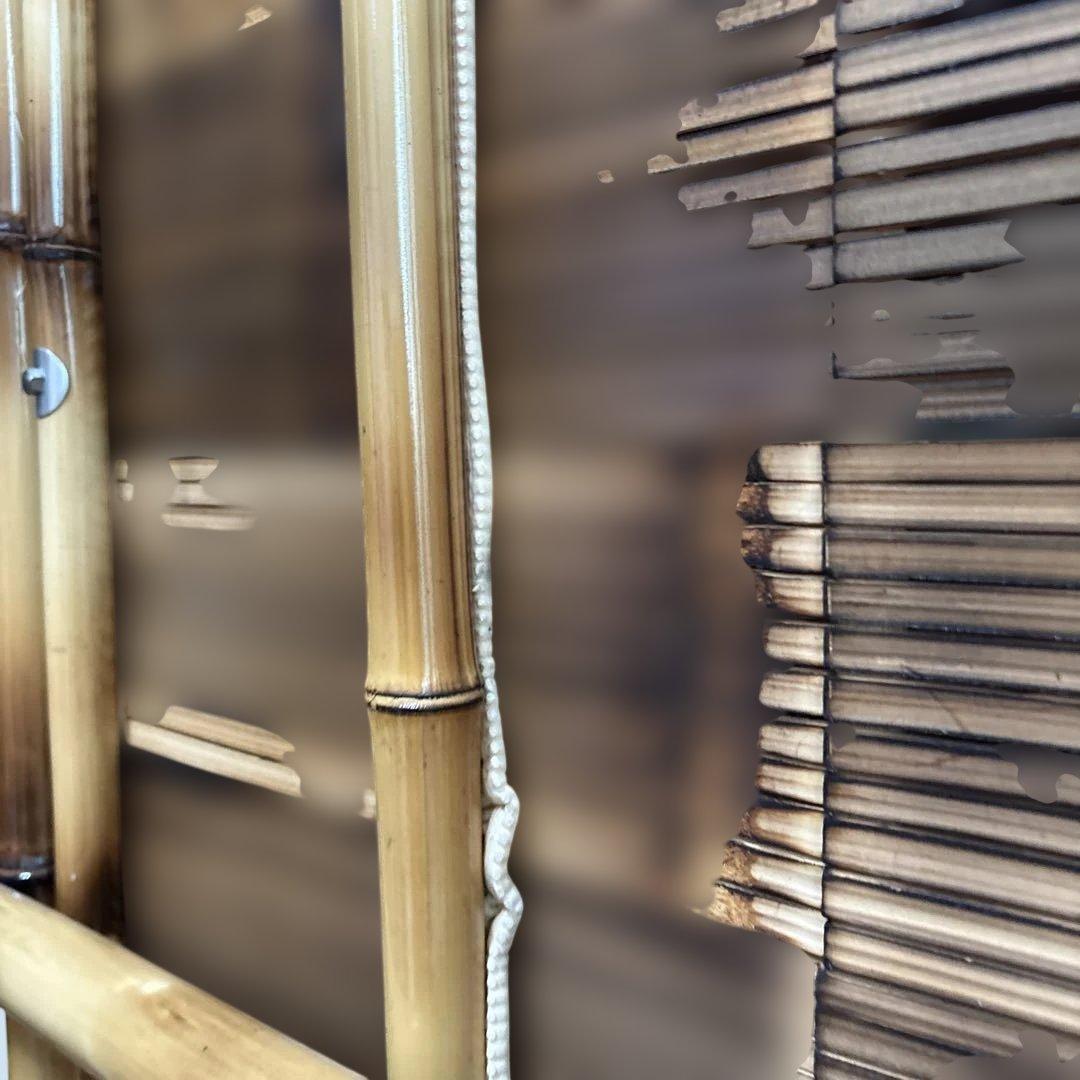 梅里竹芸　竹製シングルベッド