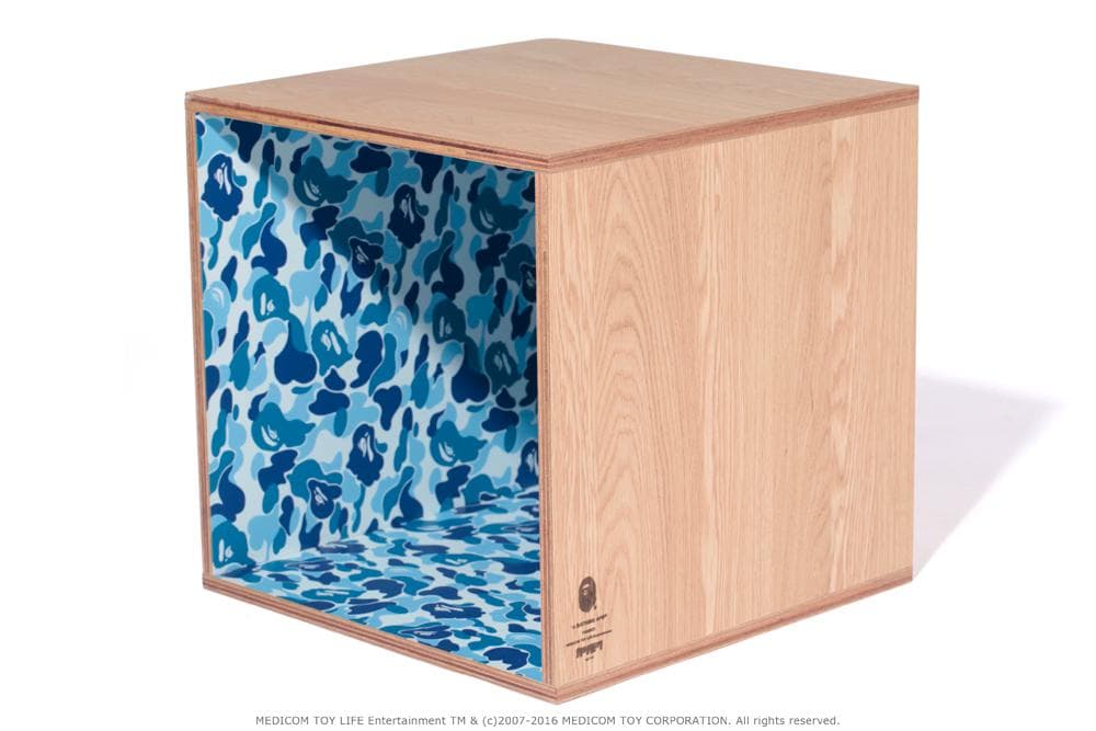 A BATHING APE カモフラージュ収納ボックス2個セット