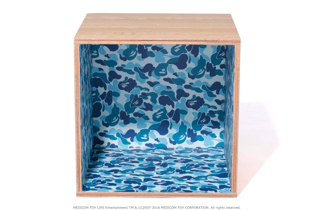 A BATHING APE カモフラージュ収納ボックス2個セット