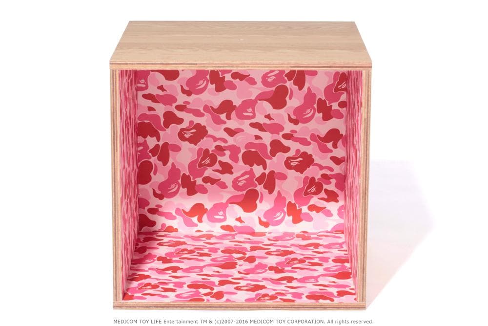 A BATHING APE カモフラージュ収納ボックス2個セット