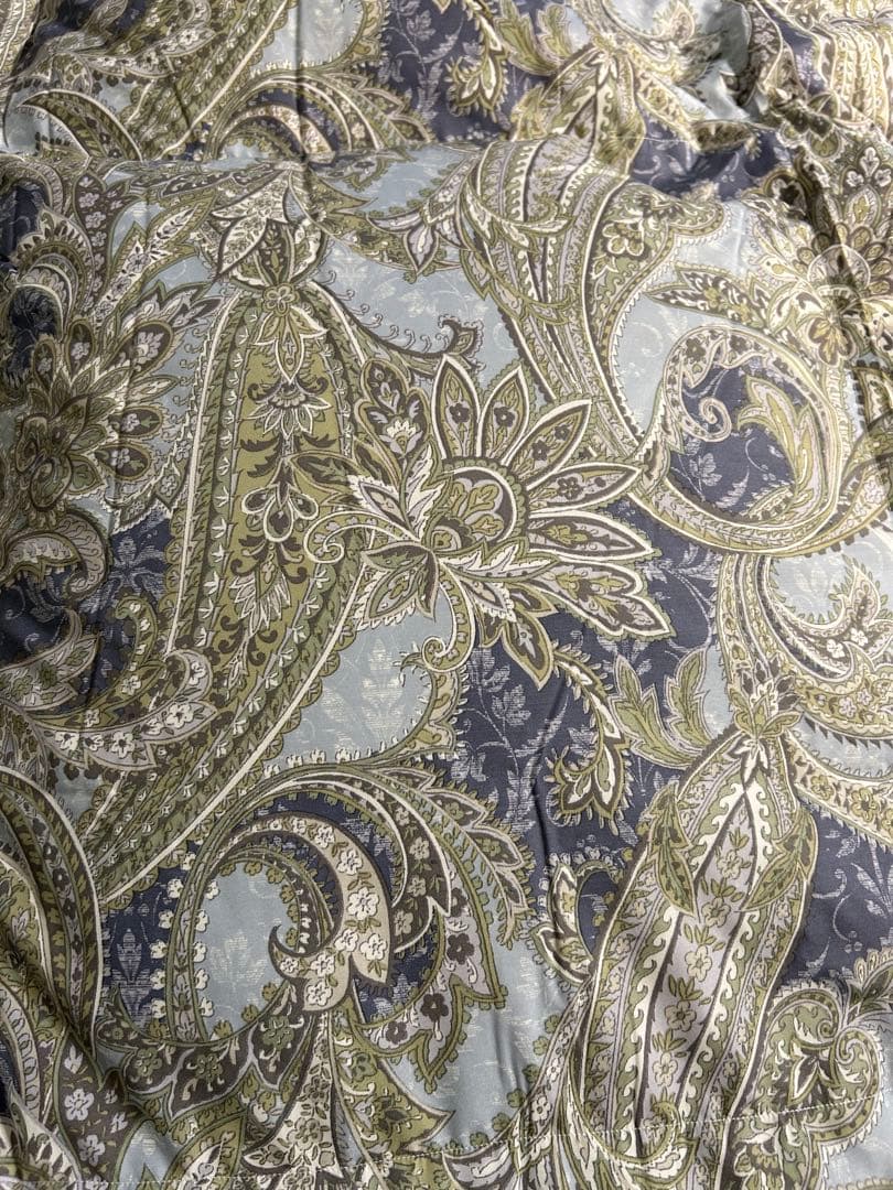 掛け2枚組　新品ふとん　サイクルダウン増量1.3kgシングル抗菌仕立て