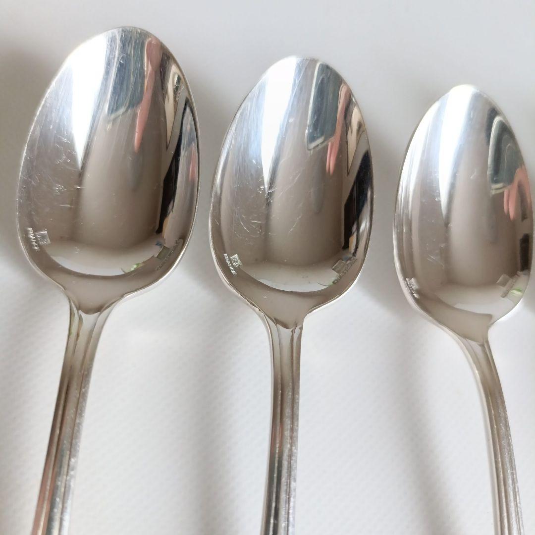 クリストフル CHRISTOFLE ポンパドール ティースプーン 6本