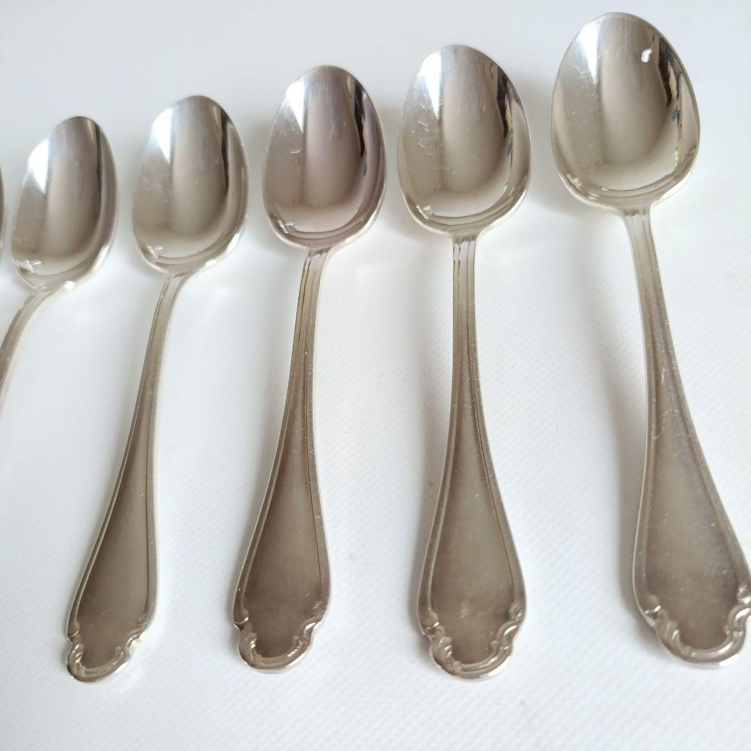 クリストフル CHRISTOFLE ポンパドール ティースプーン 6本