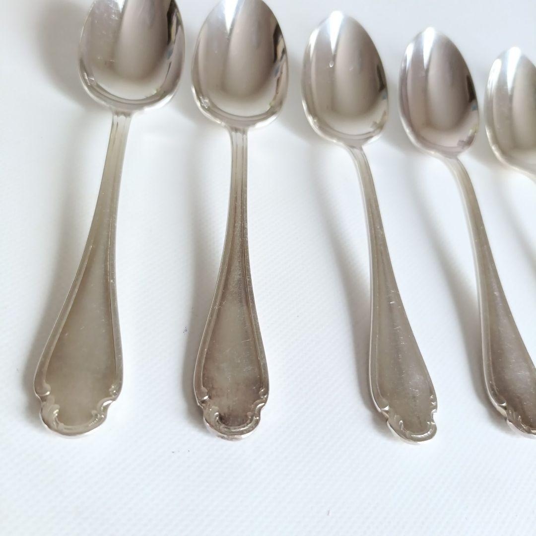 クリストフル CHRISTOFLE ポンパドール ティースプーン 6本