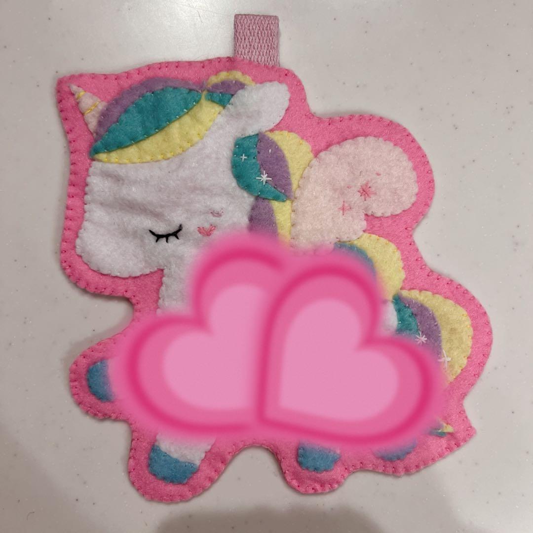 フェルト名札つくりますー