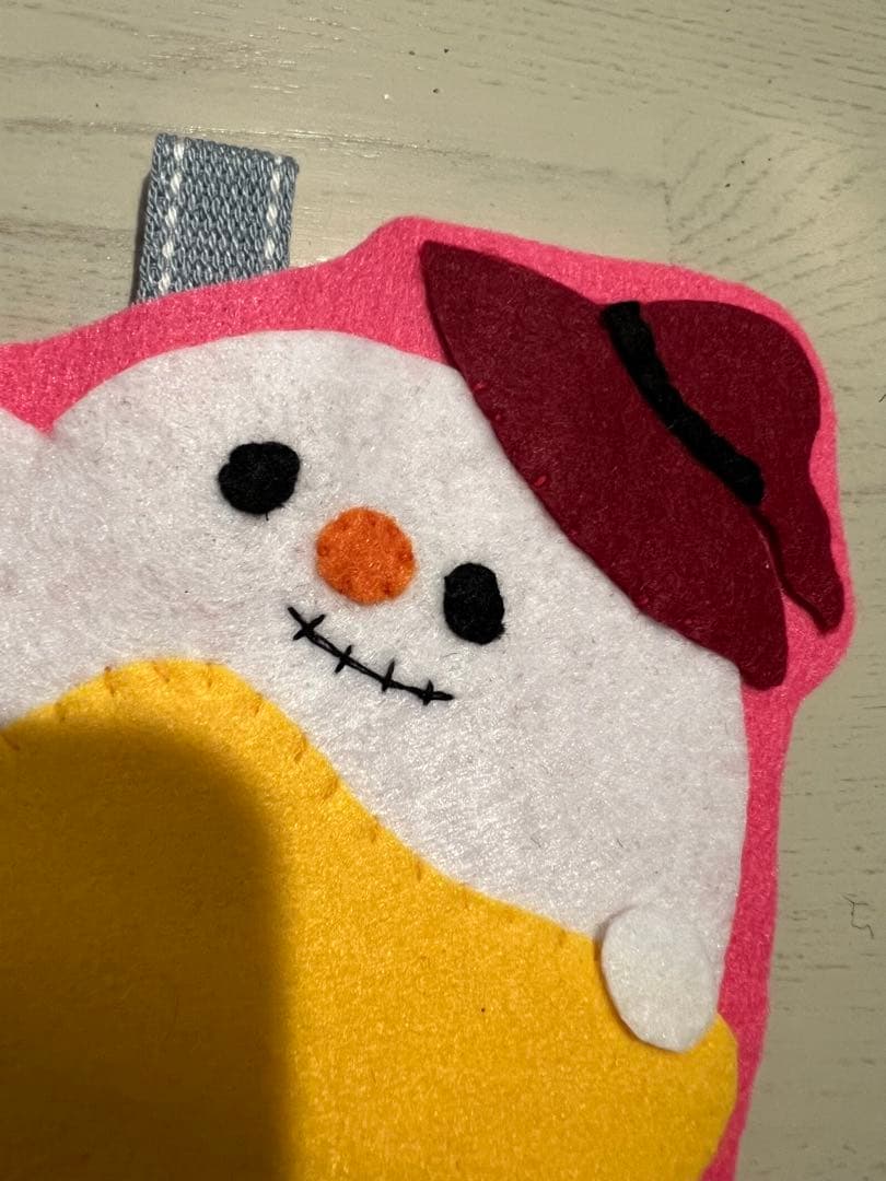 フェルト名札つくりますー