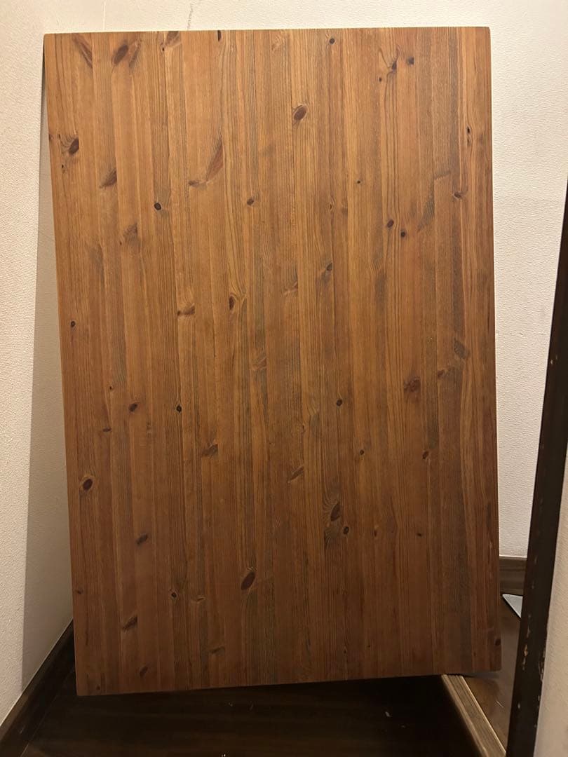 無垢材 ローテーブル アイアンスチール