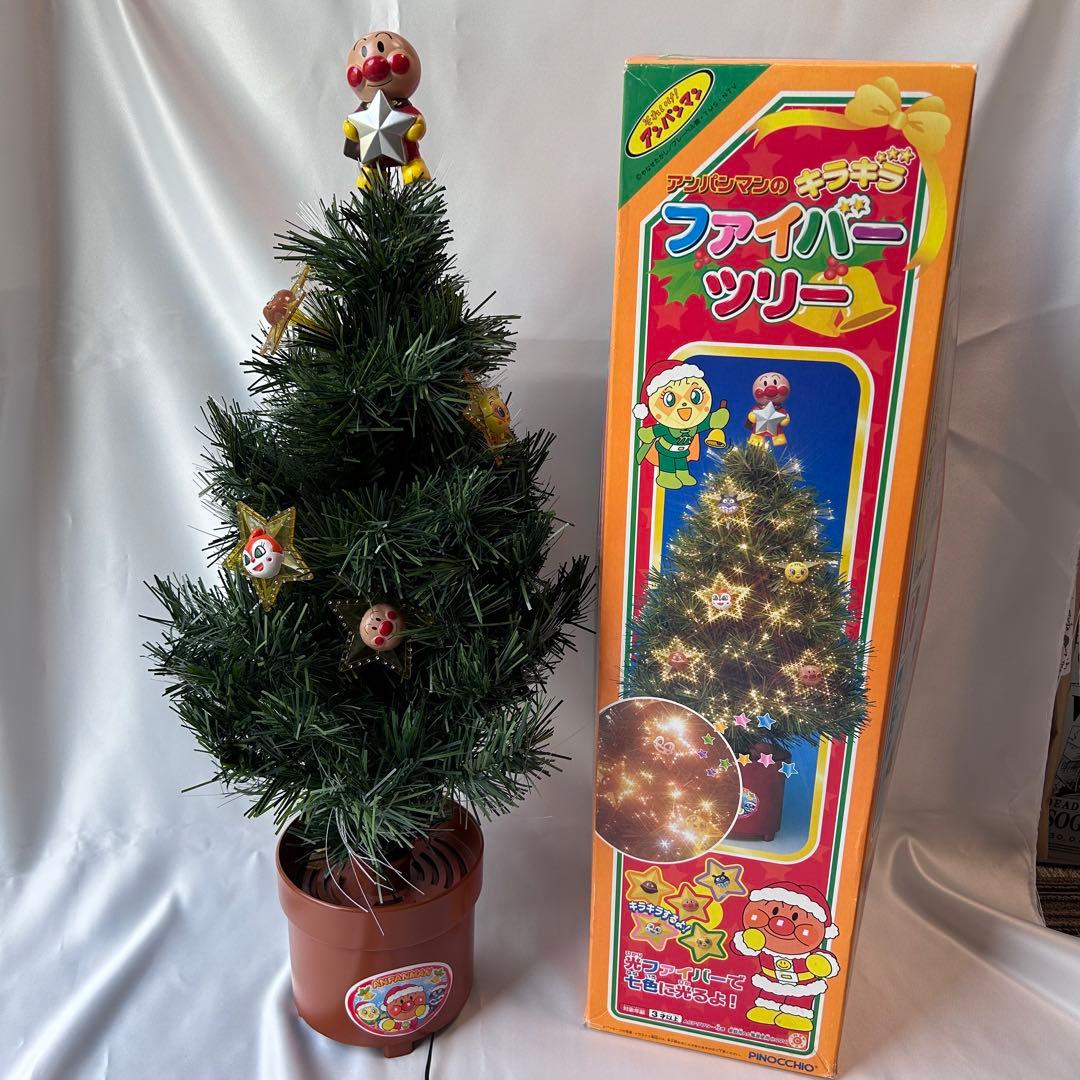 アンパンマン キラキラファイバーツリー クリスマスツリー - メルカリ