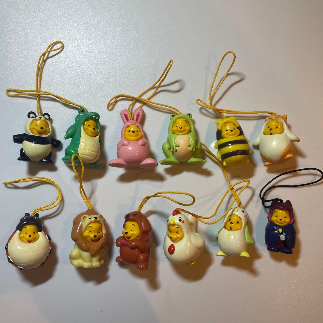 くまのプーさん 着ぐるみ ストラップ 平成 レトロ - メルカリ