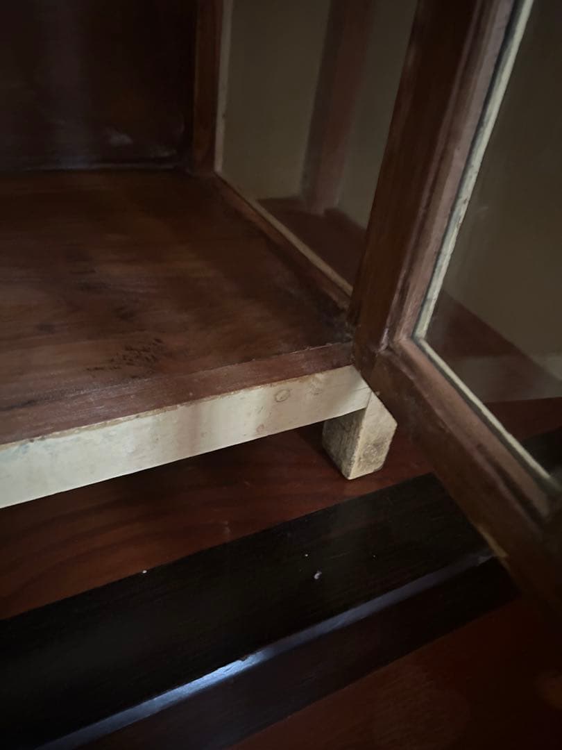 アンティーク 家具 ガラス棚