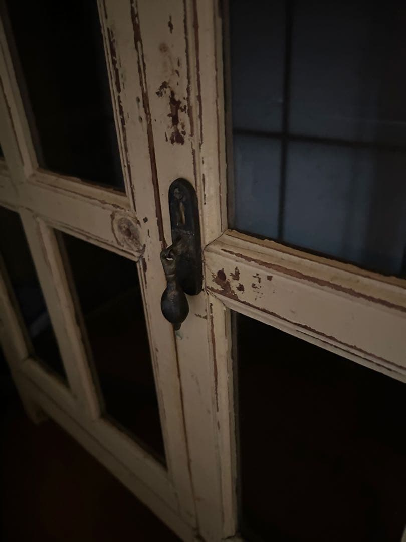 アンティーク 家具 ガラス棚