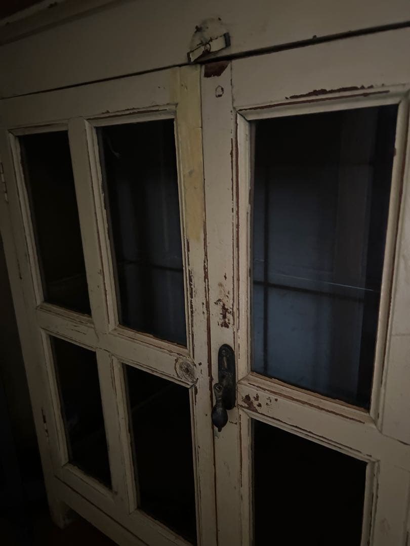 アンティーク 家具 ガラス棚