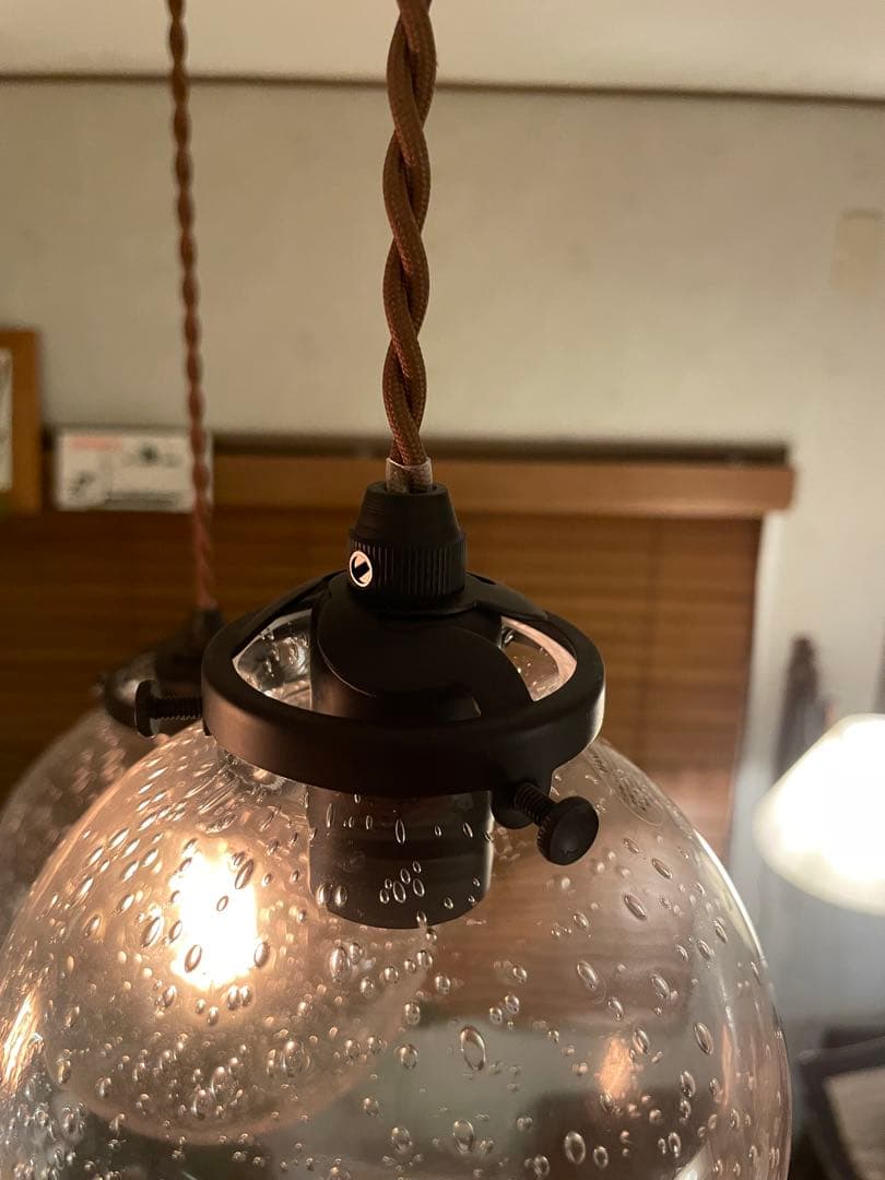 Orelia c オレリアc ペンダントライト 4灯 クリアガラス