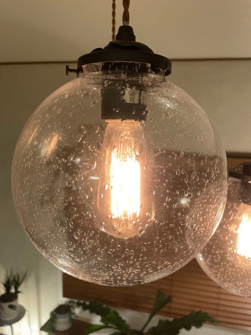 Orelia c オレリアc ペンダントライト 4灯 クリアガラス