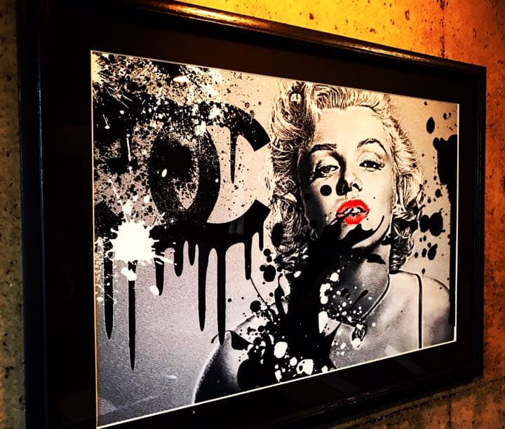 Grysonアート2.5Lマリリンモンローシャネルオマージュアート