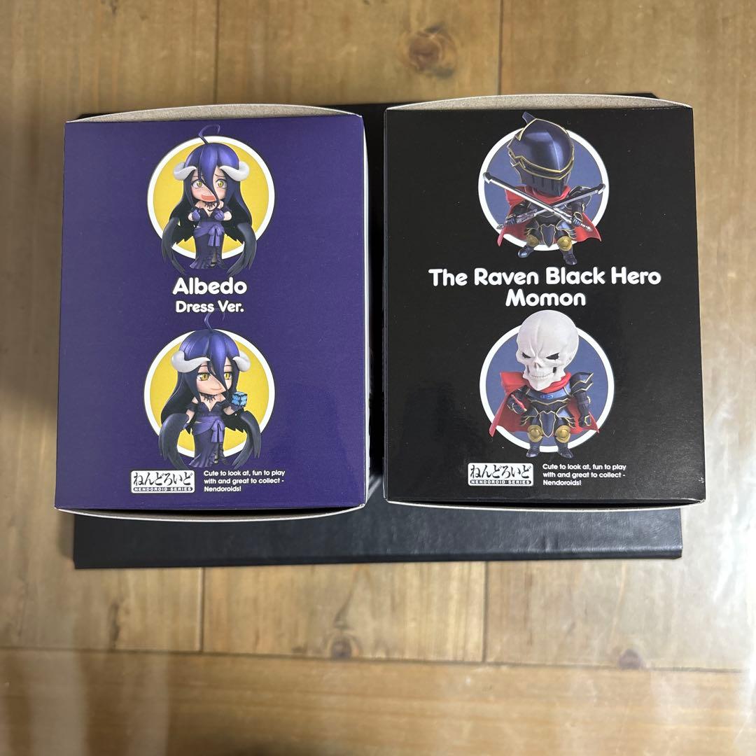 ねんどろいど オーバーロード 漆黒の英雄 モモン ＆ アルベド ドレスVer.