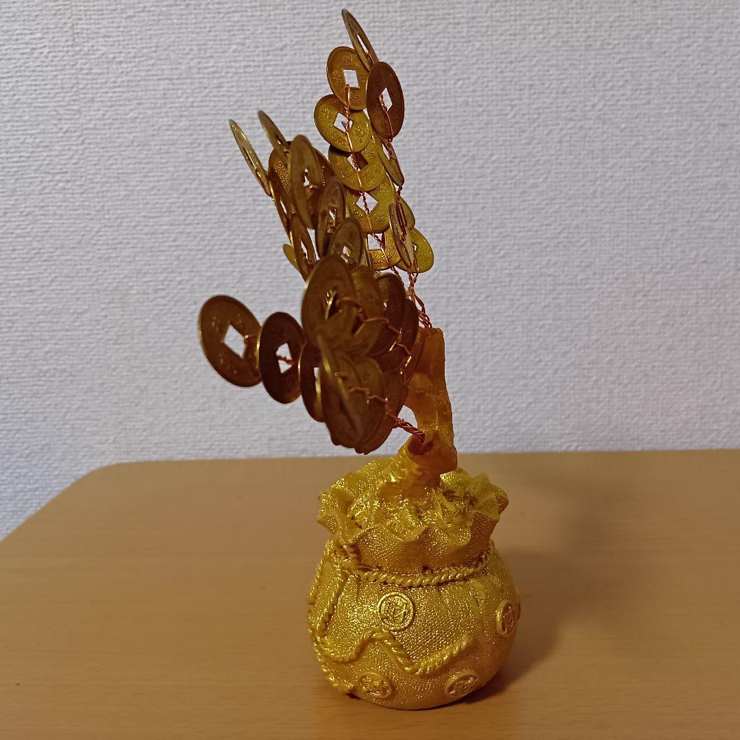 金のなる木 縁起物　インテリア置物 招福 お祝い 風水 財産運向上 招福開運
